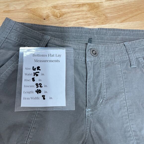 Kuhl Kendra Lightweight Drawstring Hiking Pants Size 6 Regular - Picture 8 of 8